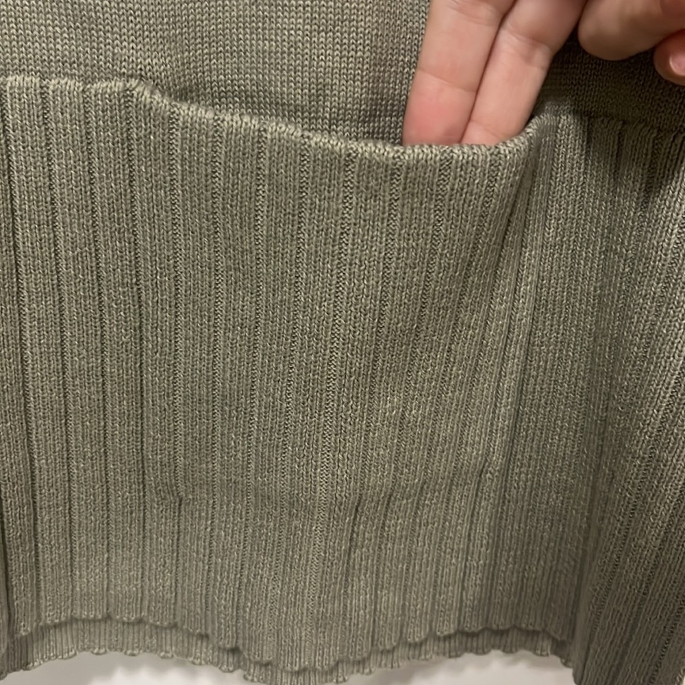 NWT J. Jill Lightweight Sweater. Frosted Fir Color. Women’s Size XL - Picture 4 of 10
